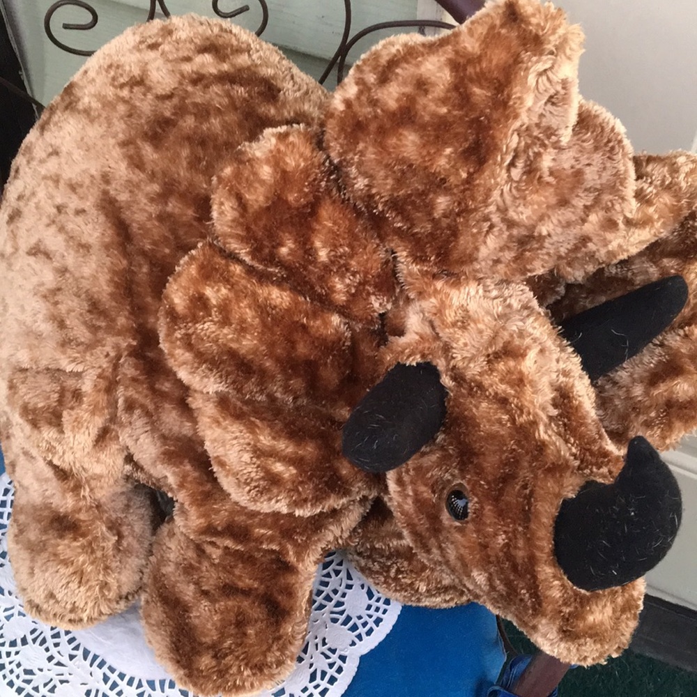 DanDee plush Rhino 28”